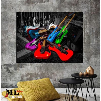 تابلو شاسی طرح گیتار برقی در فروشگاه میولندشاپ
