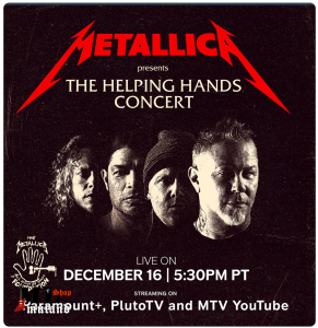 کنسرت Metallica Presents: The Helping Hands Concert (2022)
